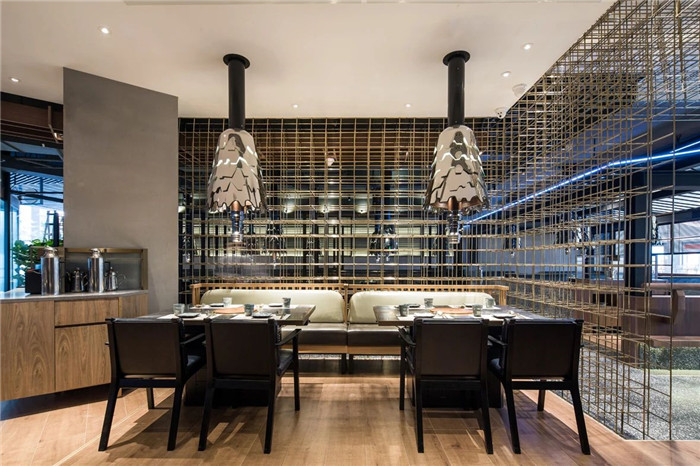 漢陽館烤肉大師韓式燒烤餐廳內部裝修設計實景圖