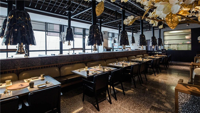 漢陽館烤肉大師韓式燒烤餐廳用餐區裝修設計實景圖