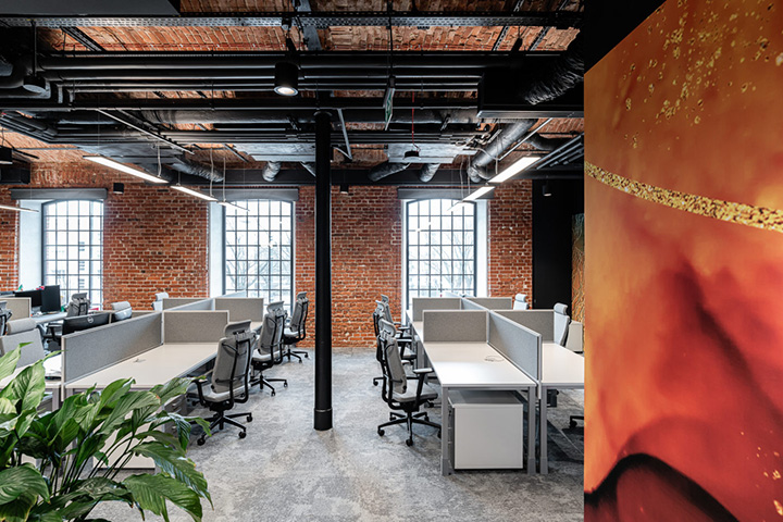 特種化工產(chǎn)品公司工業(yè)風(fēng)廠房辦公樓改造裝修案例