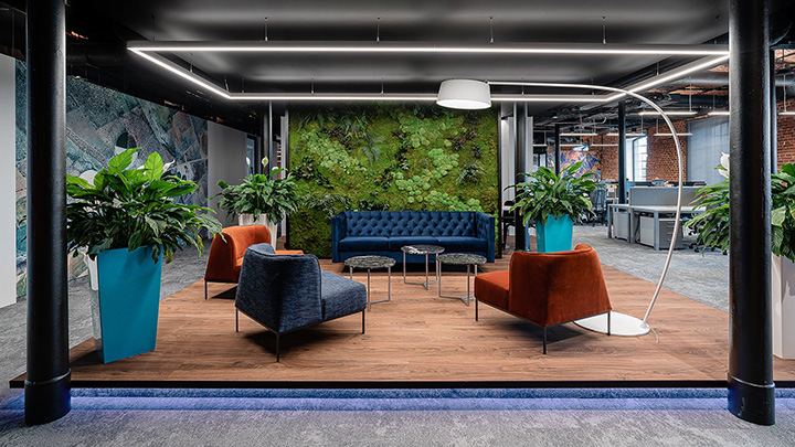 特種化工產(chǎn)品公司工業(yè)風(fēng)廠房辦公樓休閑區(qū)改造裝修設(shè)計方案