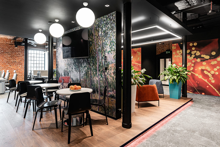 特種化工產(chǎn)品公司工業(yè)風(fēng)廠房辦公樓員工休息區(qū)裝修設(shè)計方案