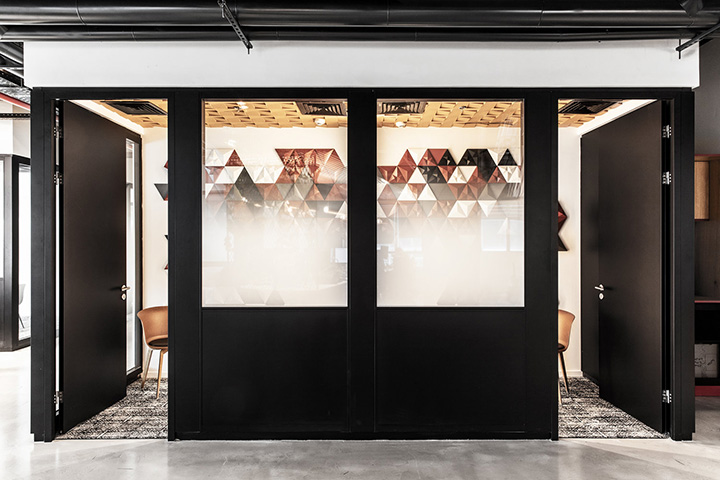 1400平綠色活力工業風游戲公司辦公室裝修設計實景圖