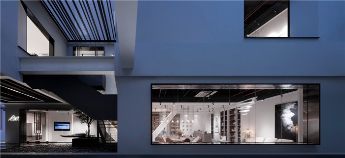 東方美學高端家居展廳外觀裝修設計案例