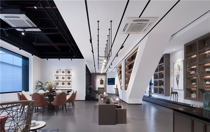 東方美學高端家居展廳裝修設計案例