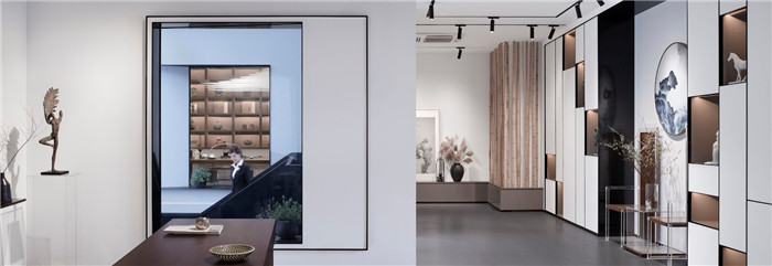 東方美學高端家居展廳展示區裝修設計實景圖
