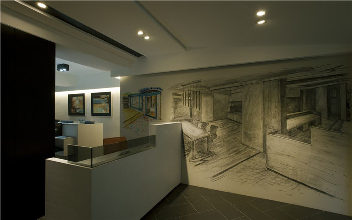 鄭州宏鈺堂辦公裝修公司分享小型工作室前臺裝修方案