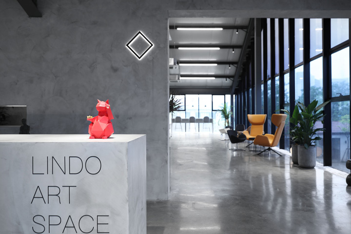 上海300平方老倉庫改造辦公室裝修設計案例