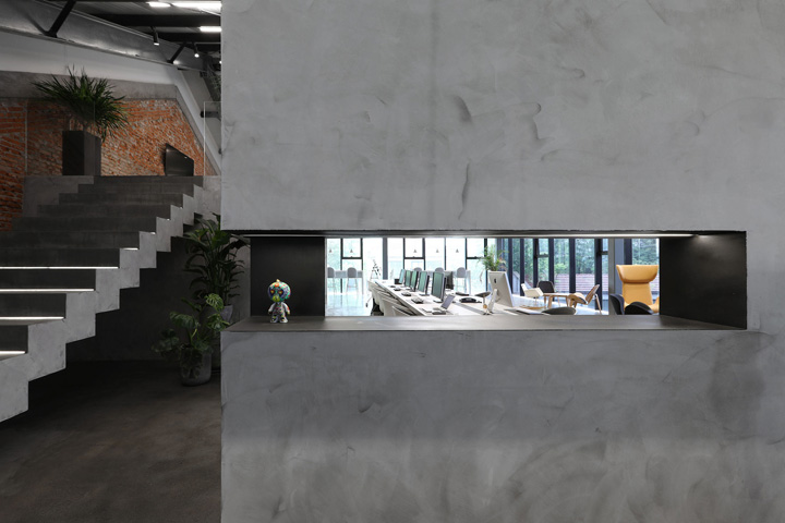 上海300平方老倉庫改造辦公室敞開辦公區裝修設計案例