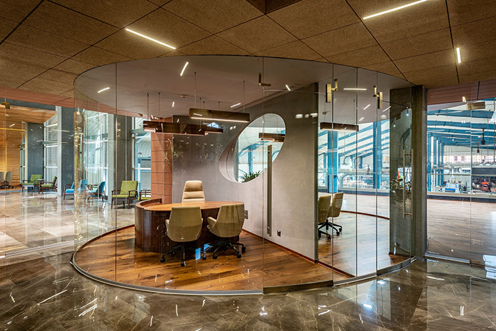 國外超酷的時尚家具公司辦公室隔斷裝修設計方案