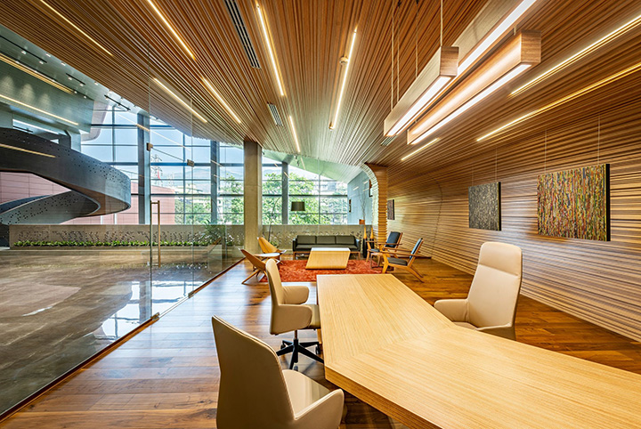 國外超酷的時尚家具公司辦公室敞開辦公區裝修設計方案