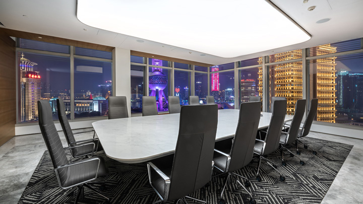 專業辦公裝修公司推薦中倫律師事務所會議室裝修設計方案