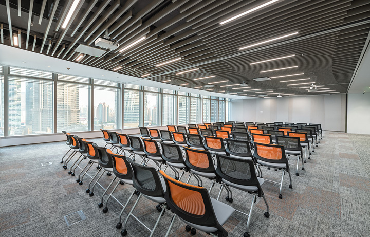 專業辦公裝修公司推薦中倫律師事務所培訓室裝修設計方案