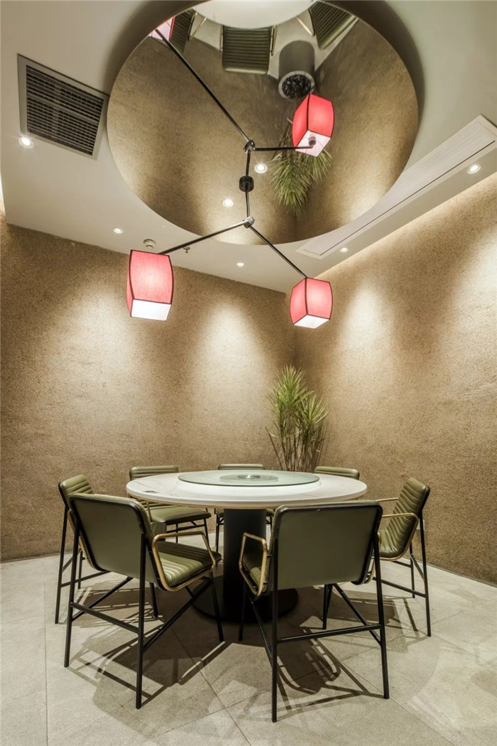 以竹為主題的漁語魚酸菜魚餐飲店面裝修設計方案 以竹為主題的漁語魚酸菜魚餐飲店面裝修設計方案