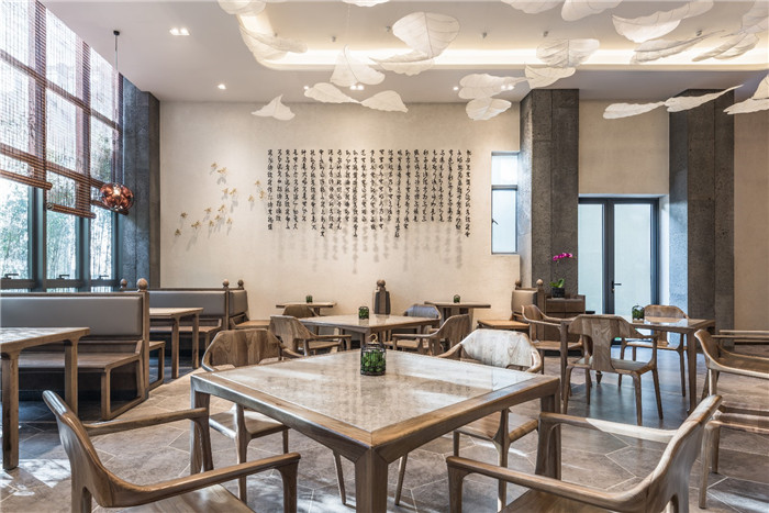 鄭州中餐廳裝修公司推薦福順齋中餐廳裝修設計方案