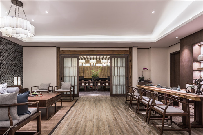 鄭州中餐廳裝修公司推薦福順齋中餐廳裝修設計案例