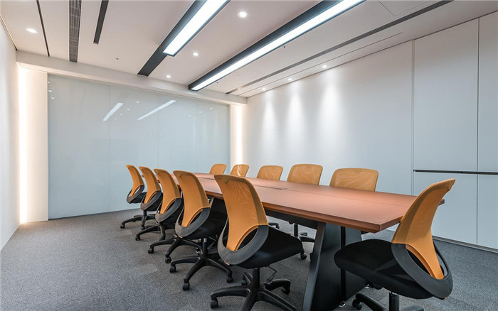 簡約大氣的上市公司辦公室會議室裝修設計方案