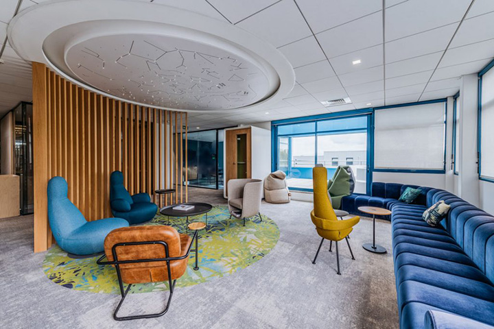 1000平開放多元化Le Village聯合辦公洽談區裝修設計方案