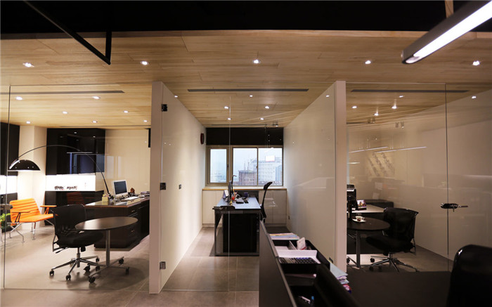 200平簡約時尚風腳輪制造公司經理辦公室裝修設計方案