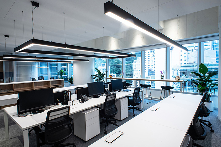 黑白也時尚  尤文圖斯足球俱樂部辦公室辦公區裝修方案