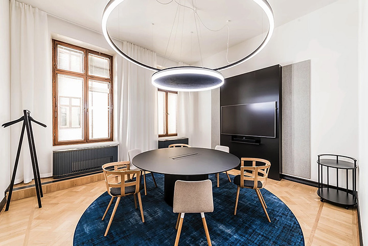 時尚優雅的Vainu軟件公司辦公室會議室改造設計裝修實景圖