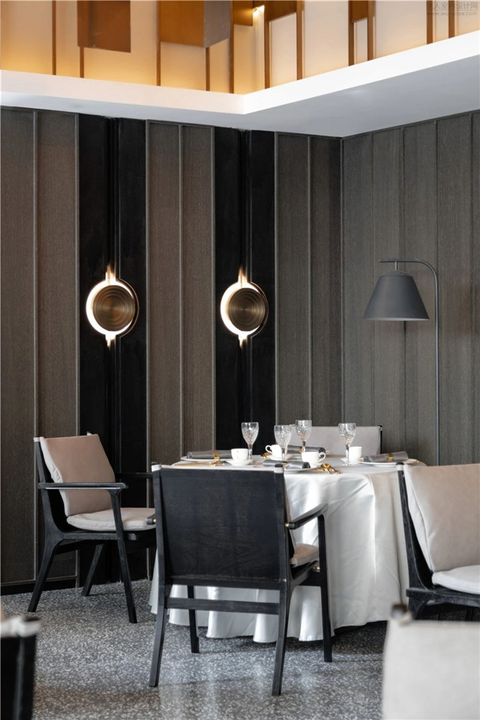 喜粵8號高檔料理餐廳裝修設計實景圖