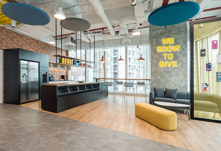 時尚多元化IT公司香港總部辦公室水吧休閑區(qū)裝修設計方案 時尚多元化IT公司香港總部辦公室水吧休閑區(qū)裝修設計方案