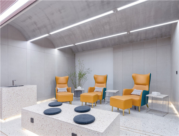 鄭州醫美裝修公司推薦C+SPA美容美體中心休閑區裝修設計圖