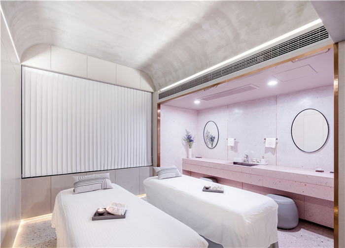 鄭州醫美裝修公司推薦C+SPA美容美體中心理療室裝修設計圖