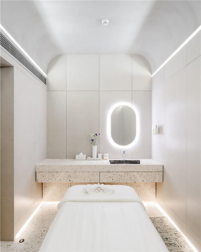 鄭州醫美裝修公司推薦C+SPA美容美體中心VIP室裝修設計圖