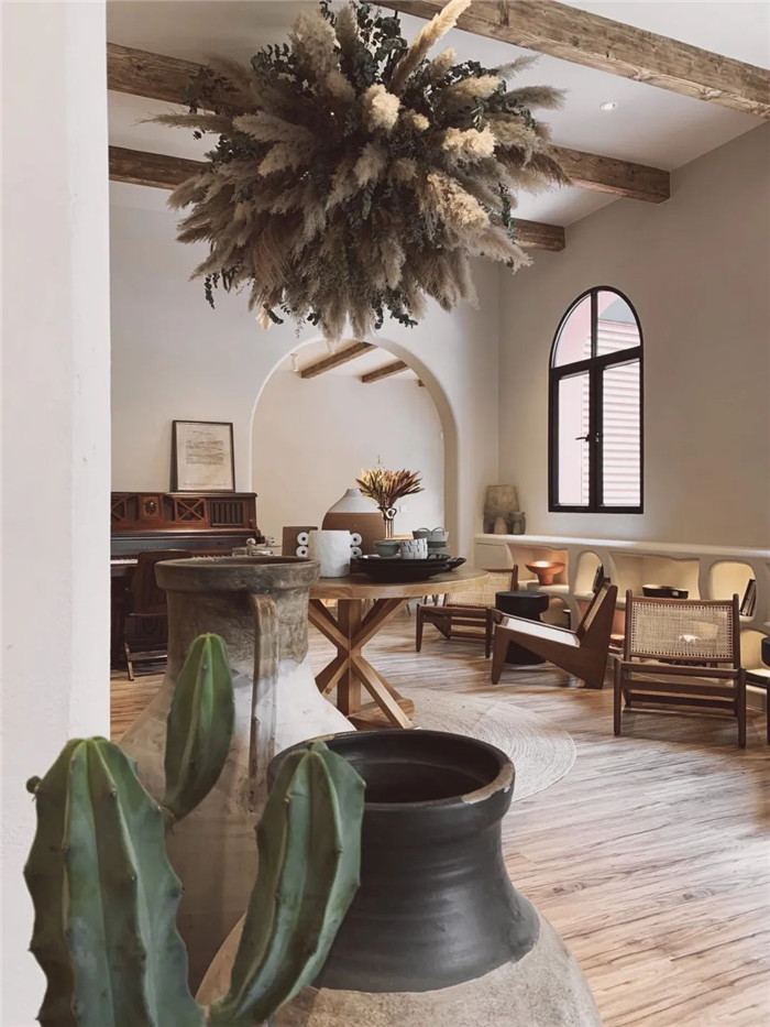 鄭州宏鈺堂分享熱帶花園主題咖啡廳裝修設計案例