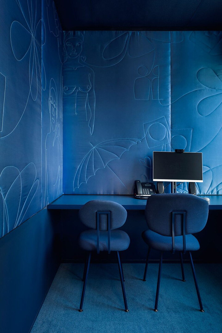 Aidsfonds如彩虹般絢爛的時尚辦公室裝修設計案例