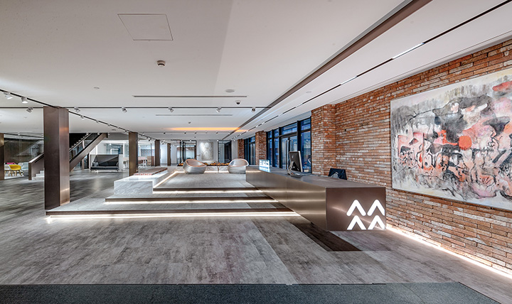 老廠房變身新展廳  Logic上海家具展廳裝修設計方案