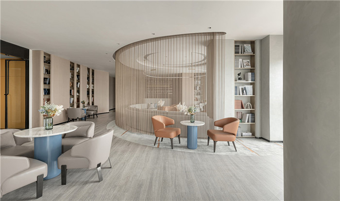 新型聯(lián)合辦公設(shè)計  質(zhì)感和舒適并重的辦公室裝修方案