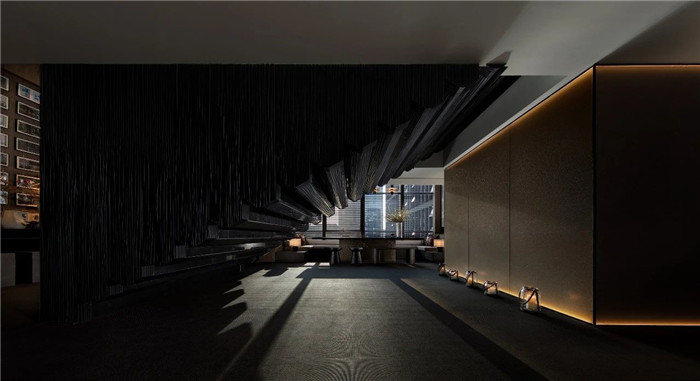 東方美學辦公設計  矩陣縱橫深圳總部辦公室樓梯裝修設計方案