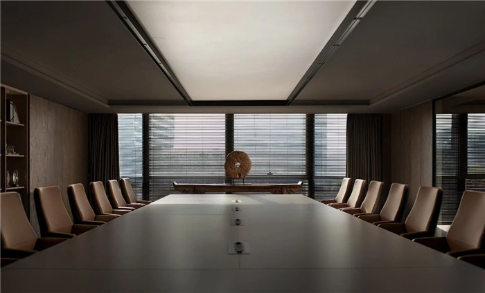 東方美學辦公設計  矩陣縱橫深圳總部辦公室會議室裝修設計實景圖