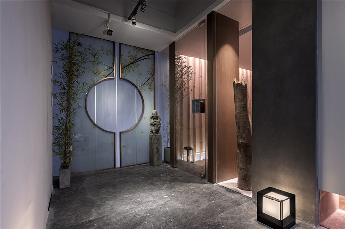 鄭州宏鈺堂推薦設計公司現代中式禪意辦公室裝修方案