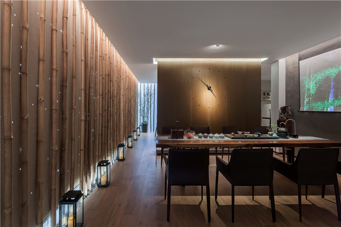 鄭州宏鈺堂推薦設計公司現代中式禪意辦公室裝修方案