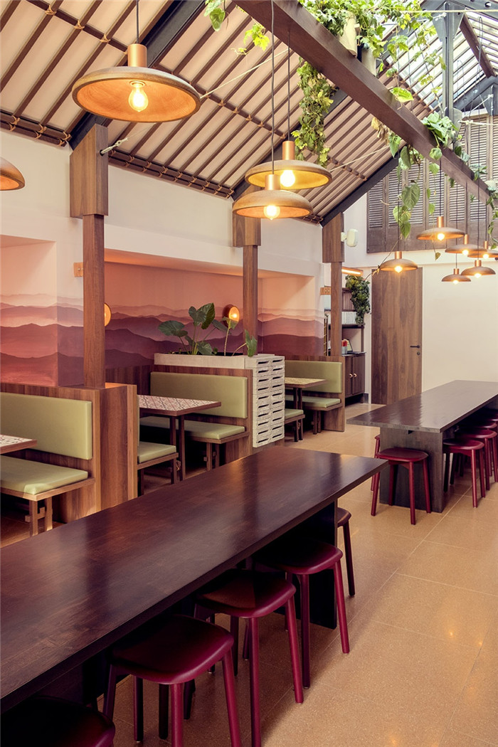 鄭州主題餐廳裝修公司-越南文化主題餐廳裝修設計圖