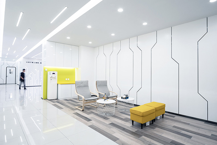 高思STEAM機器人編程教育培訓休閑區裝修設計實景圖