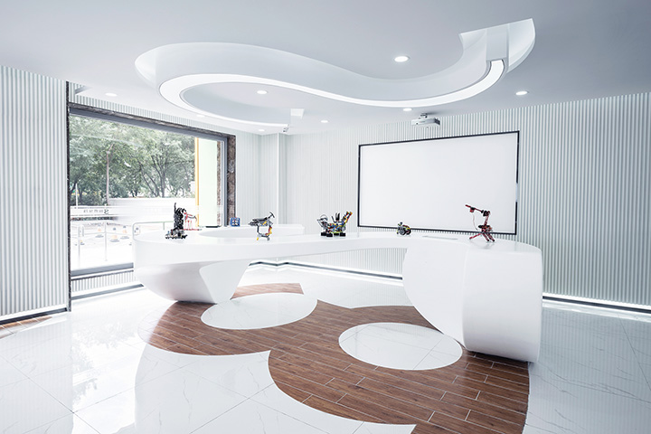 高思STEAM機器人編程教育展廳裝修設計方案