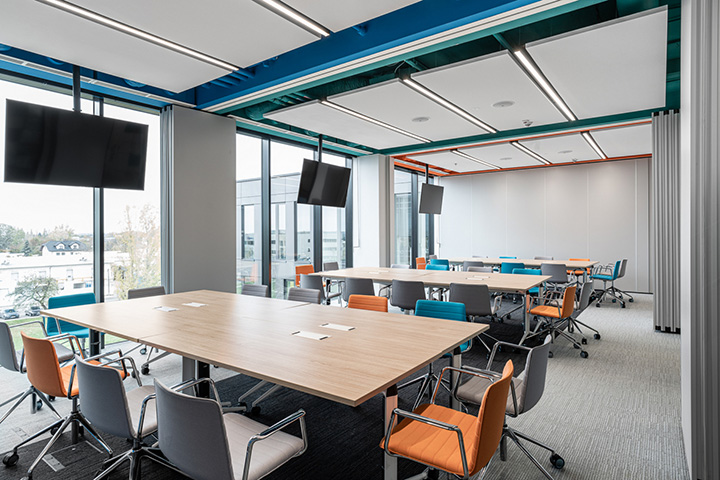 鄭州辦公室裝修玩轉色彩 涂料公司創意辦公室裝修方案 鄭州辦公室裝修玩轉色彩 涂料公司創意辦公室裝修方案