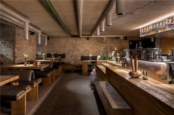 回歸自然 特色懷舊工業風兔子主題餐廳裝修設計方案 回歸自然 特色懷舊工業風兔子主題餐廳裝修設計方案