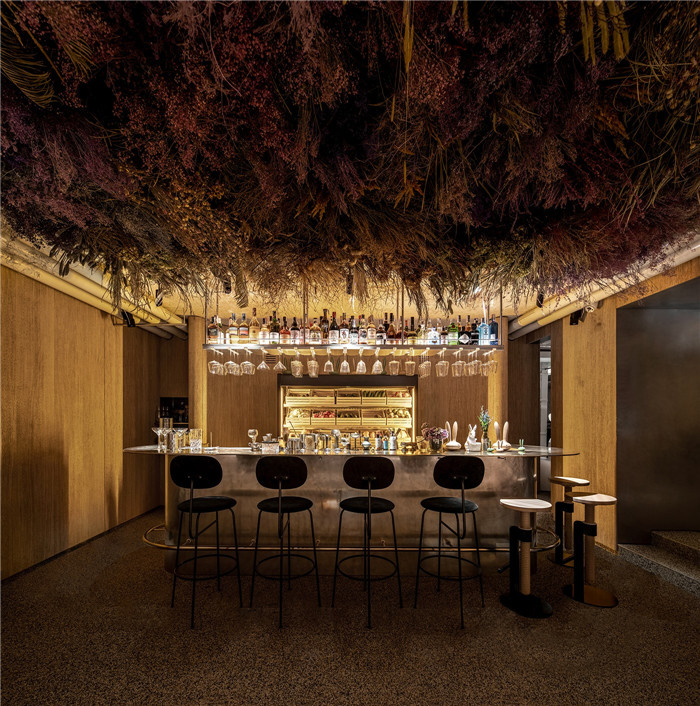 回歸自然 特色懷舊工業風兔子主題餐廳吧臺裝修設計方案 回歸自然 特色懷舊工業風兔子主題餐廳吧臺裝修設計方案