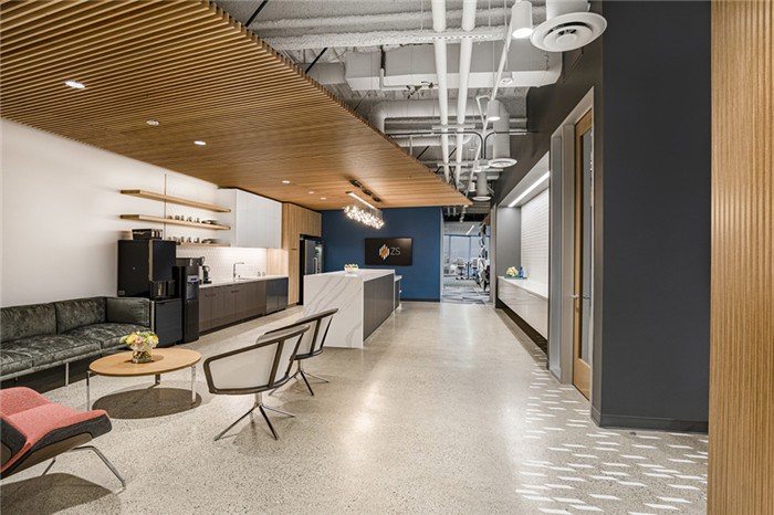 1000平時尚大氣的管理咨詢公司辦公室改造裝修案例