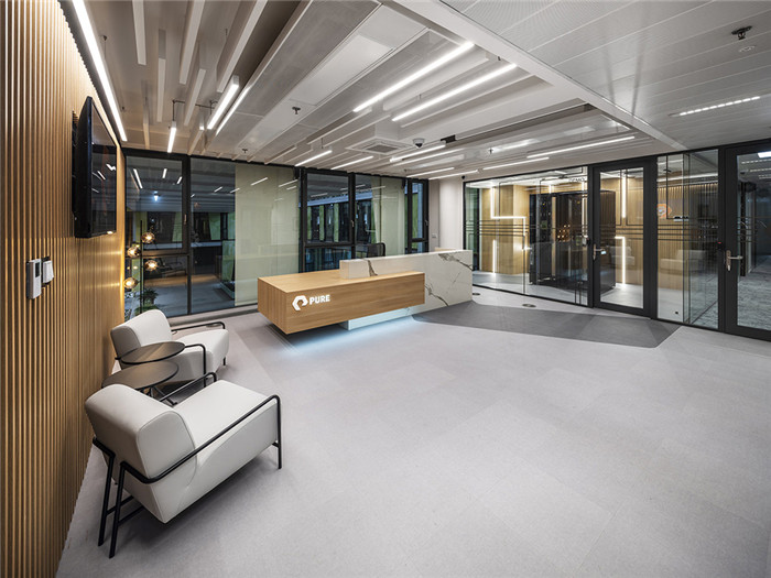 美國閃存制造科技公司可持續環保辦公裝修設計方案