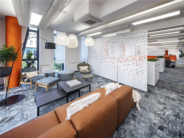 美國閃存制造科技公司可持續環保辦公裝修設計方案