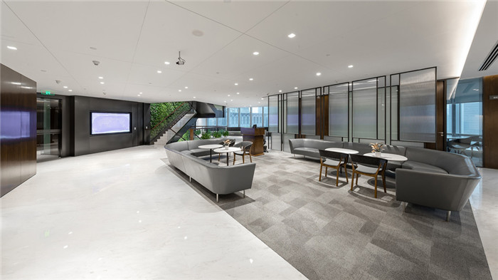 中建八局9000平高端中式總部辦公室休閑區(qū)裝修設(shè)計案例 中建八局9000平高端中式總部辦公室休閑區(qū)裝修設(shè)計案例