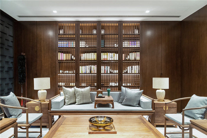 中建八局9000平高端中式總部經(jīng)理辦公室裝修設(shè)計案例 中建八局9000平高端中式總部經(jīng)理辦公室裝修設(shè)計案例