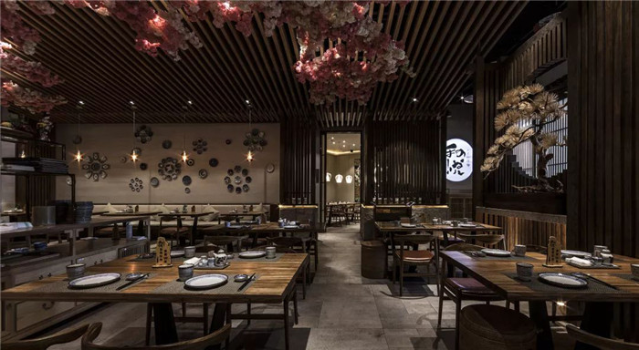 鄭州靠譜的裝修公司推薦超美的高端日料餐廳裝修案例 鄭州靠譜的裝修公司推薦超美的高端日料餐廳裝修案例