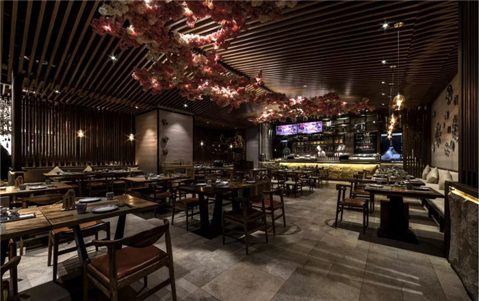 鄭州靠譜的裝修公司推薦超美的高端日料餐廳裝修案例 鄭州靠譜的裝修公司推薦超美的高端日料餐廳裝修案例